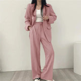 Tailored Blazer and High-Waist Trouser Set | Elowira