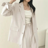 Tailored Blazer and High-Waist Trouser Set | Elowira
