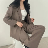 Tailored Blazer and High-Waist Trouser Set | Elowira
