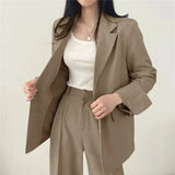 Tailored Blazer and High-Waist Trouser Set | Elowira