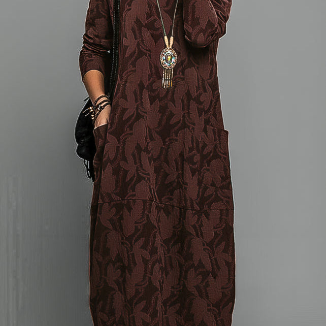 Closette | Casual Round Neck Spring Dress For Woman