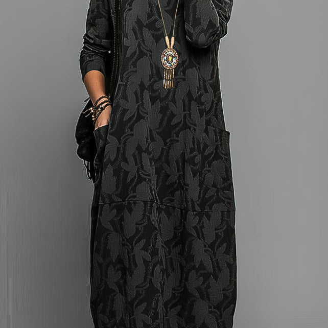 Closette | Casual Round Neck Spring Dress For Woman