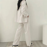 Tailored Blazer and High-Waist Trouser Set | Elowira