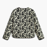 Animal Print Statement Jacket | Leona