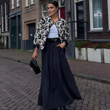 Animal Print Statement Jacket | Leona