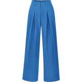 Closette | Pleated Wide Leg Trousers For Woman