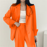 Tailored Blazer and High-Waist Trouser Set | Elowira