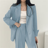 Tailored Blazer and High-Waist Trouser Set | Elowira