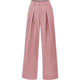Closette | Pleated Wide Leg Trousers For Woman