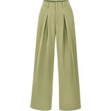 Closette | Pleated Wide Leg Trousers For Woman