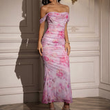 Closette | Off Shoulder Backless Mermaid Dress For Woman