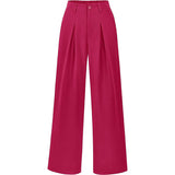 Closette | Pleated Wide Leg Trousers For Woman