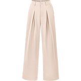Closette | Pleated Wide Leg Trousers For Woman