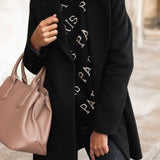 Long Elegant Women's Jacket With a Classic Cut | Evelien