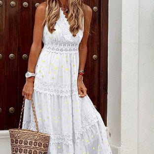 Yara | Boho summer dress with Ibiza look for women