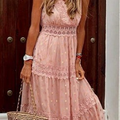 Yara | Boho summer dress with Ibiza look for women
