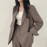 Tailored Blazer and High-Waist Trouser Set | Elowira