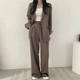 Tailored Blazer and High-Waist Trouser Set | Elowira