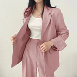 Tailored Blazer and High-Waist Trouser Set | Elowira