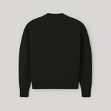 Oversized Knit Sweater with Heart Detail | Anely