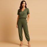 Floral Ladies Set with Top and Pants | Marelle