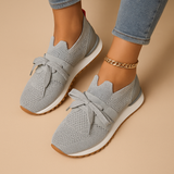 Casual sneakers with lace-up and soft insole for women | Maud