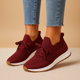 Casual sneakers with lace-up and soft insole for women | Maud