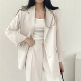Tailored Blazer and High-Waist Trouser Set | Elowira