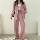 Tailored Blazer and High-Waist Trouser Set | Elowira