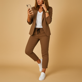 Tailored Blazer and Trousers Set for Women | Merel