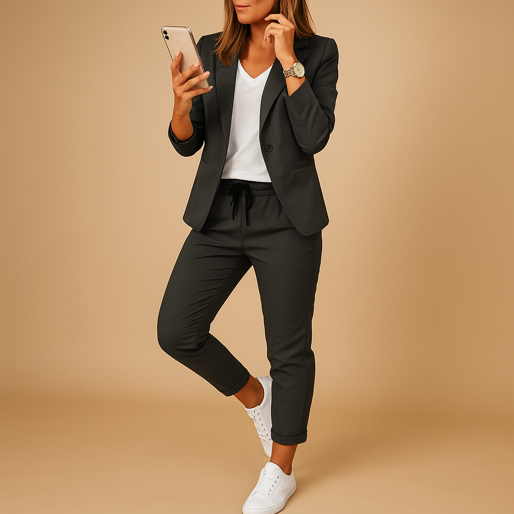 Tailored Blazer and Trousers Set for Women | Merel