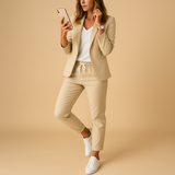 Tailored Blazer and Trousers Set for Women | Merel