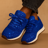 Glitter sneakers with sequins for women | Fenne