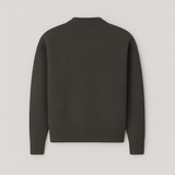 Oversized Knit Sweater with Heart Detail | Anely