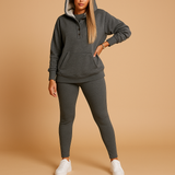 Hoodie and Jogger Set for Women in Soft Fabric | Valerie