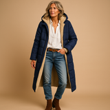 Long Winter Coat for Women | Yfke
