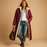 Long Winter Coat for Women | Yfke