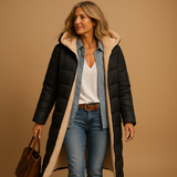 Long Winter Coat for Women | Yfke