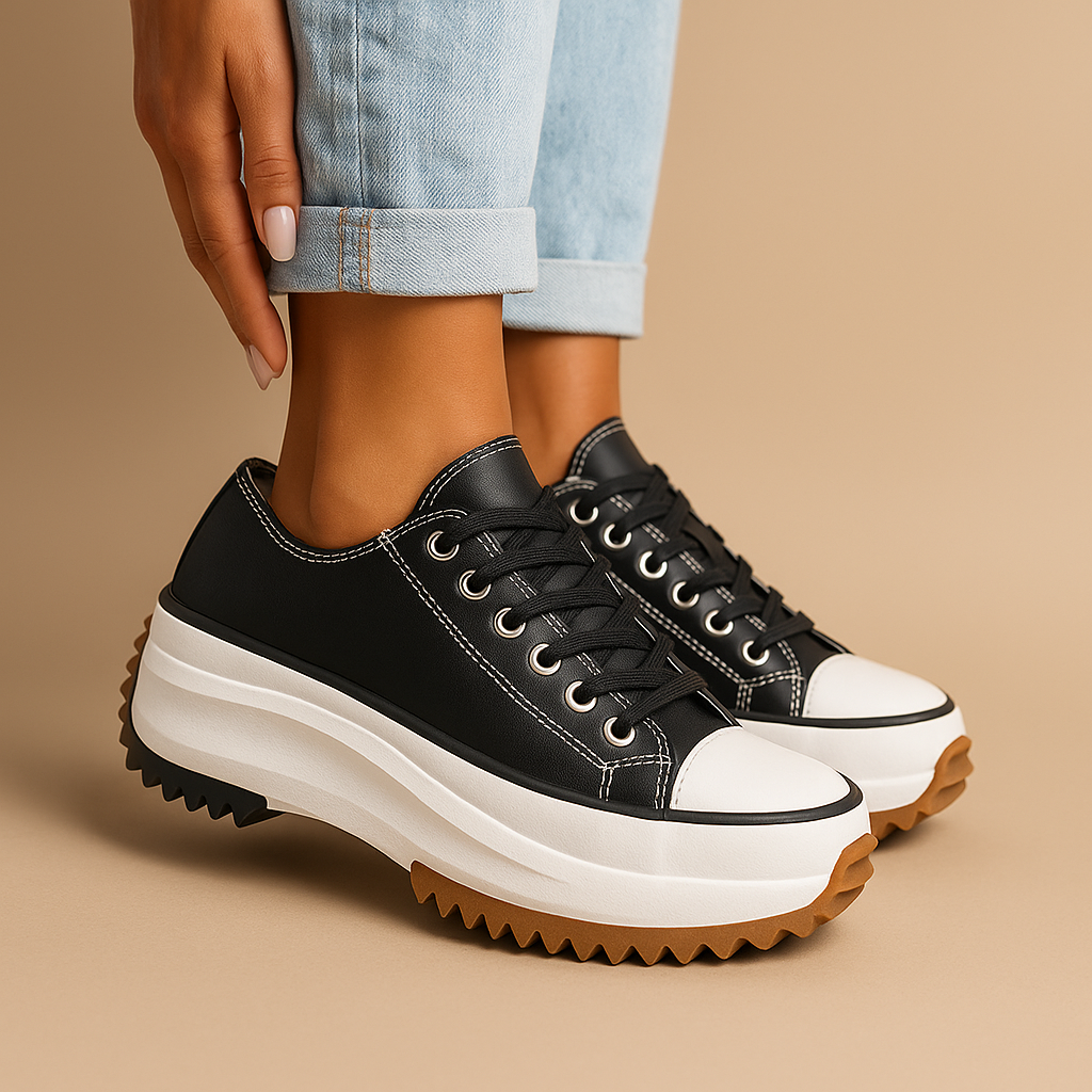 Platform sneakers with chunky sole for women | Elin