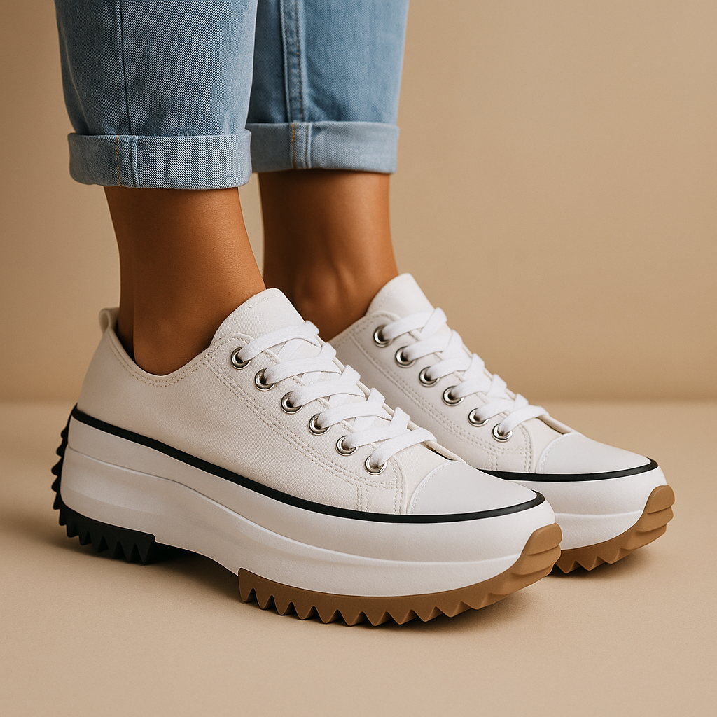 Platform sneakers with chunky sole for women | Elin