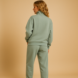 Two-Piece Jogging Suit with Half Zip for Women | Loïs