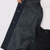 Closette | Fit and Flare Winter Coat with Classic Collar For Woman